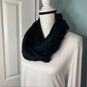 Black Infinity Scarf